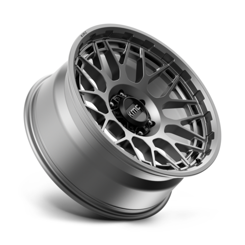 KMC KM722 Technic 20x9-Inch Anthracite Wheel, 6x5.5-Inch Bolt Pattern, 0mm Offset