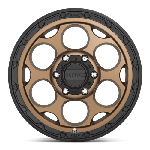 KM541 17X8.5 5X5.0 M-BRZ BLK LP 00MM