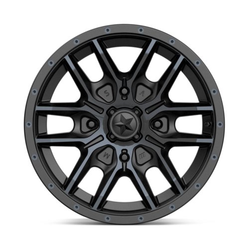 FANG UTV 15X7 4X137 S-BLK TTCC 10MM
