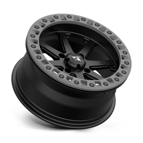 MA031 15X7 4X110 S-BLK M-GRY RING 00MM