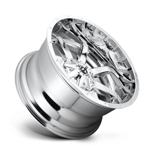 Fuel 1PC D536 Maverick 22x10 Chrome Wheel, 6x135/6x139.7 Bolt Pattern, -24 Offset