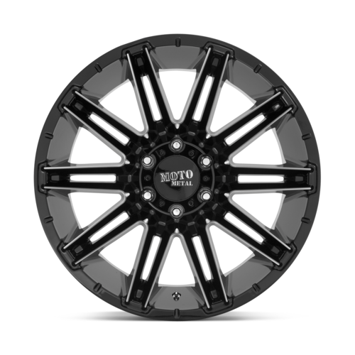 MO998 22X10 8X180 G-BLK MILL -18MM