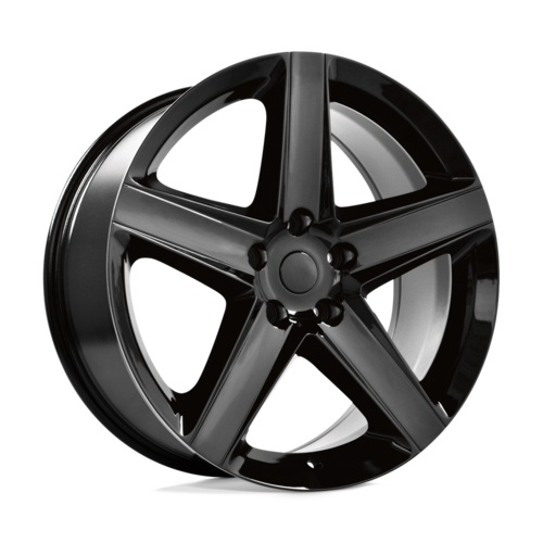 Performance Replicas PR129B 20-Inch Gloss Black Wheel, 5x5 Bolt Pattern, 34mm Offset