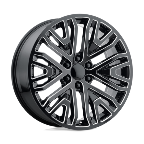 PR197M 22X9 6X5.5 78.1 G-BLK MILL 28MM