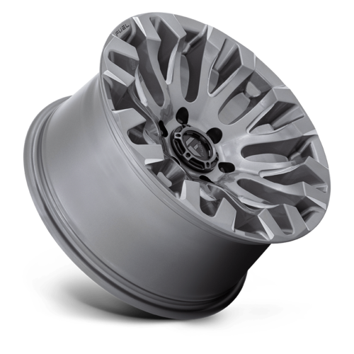 Fuel 1PC D830 Quake 18x9 Wheel, 6x5.5 Bolt Pattern, Platinum Finish, +1 Offset