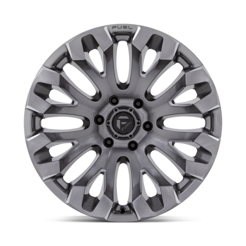 Fuel 1PC D830 Quake Platinum 20-Inch Wheel, 6x5.5 Bolt Pattern, -18 Offset