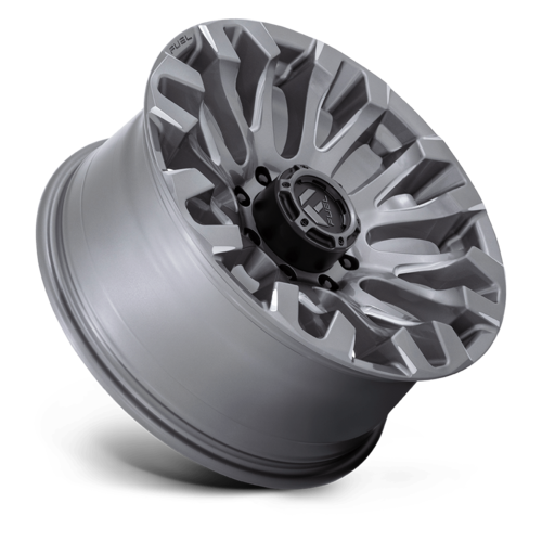 Fuel 1PC D830 Quake 20x9 Wheel, 8x6.5 Bolt Pattern, Platinum Finish, +1 Offset