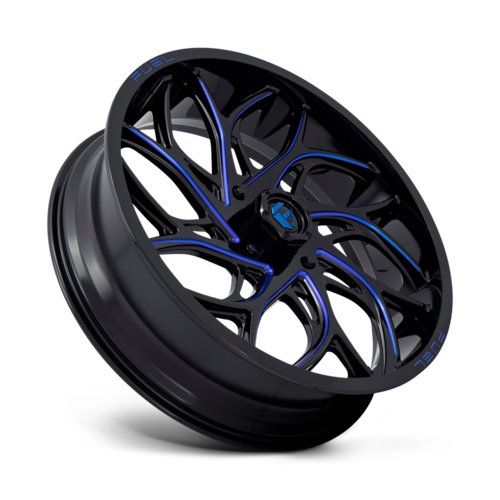 D778 24X7 4X137 G-BLK-MILL-BLU 13MM