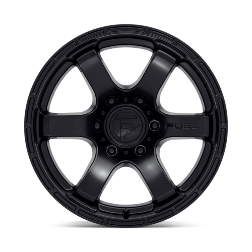 Fuel 1PC D766 Rush 18-Inch Satin Black Wheel, 6x135 Bolt Pattern, 1mm Offset