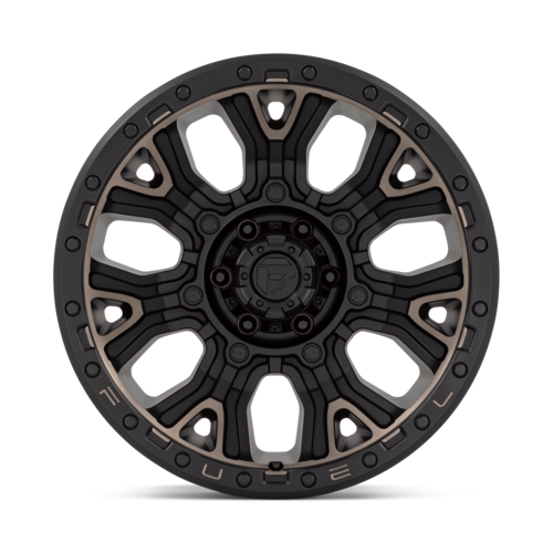 Fuel 1PC D824 Traction 20x10 Wheel, 6x5.5 Bolt Pattern, Matte Black with Double Dark Tint