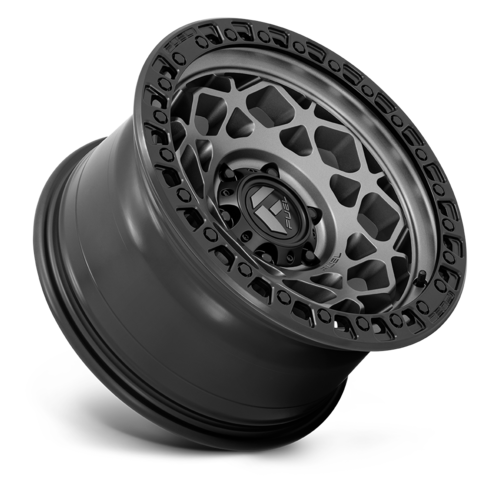 Fuel 1PC D784 Unit 17x9 Wheel, 5x127 Bolt Pattern, Gunmetal with Matte Black Ring