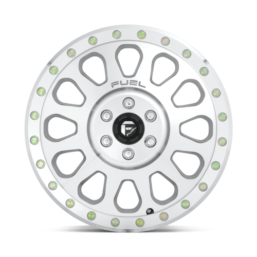 Fuel 1PC D647 Vector 17x9 Wheel, 5x127 Bolt Pattern, -12mm Offset, Machined Diamond-Cut Finish