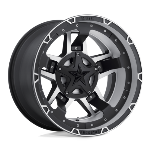 XD XD827 Rockstar III 20x10 Matte Black Machined Wheel, -24mm Offset