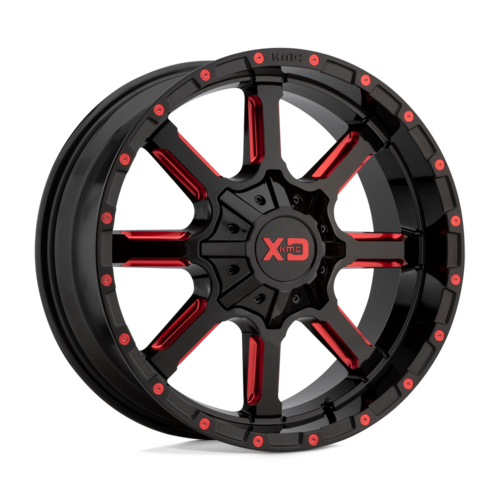 XD838 22X12 8X6.5 G-BLK MILL RTCC -44MM