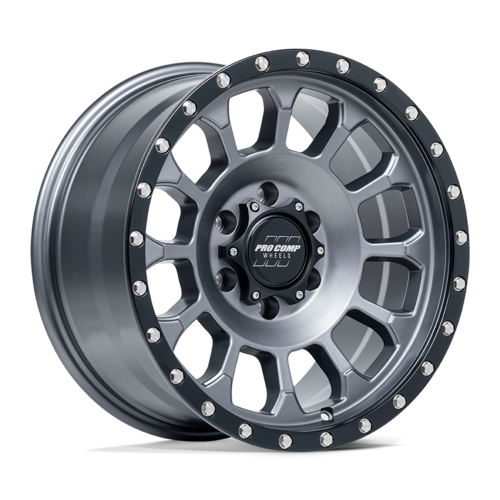 ROCKWELL 17X8.5 5X5 71 +0 M-GREY BLK