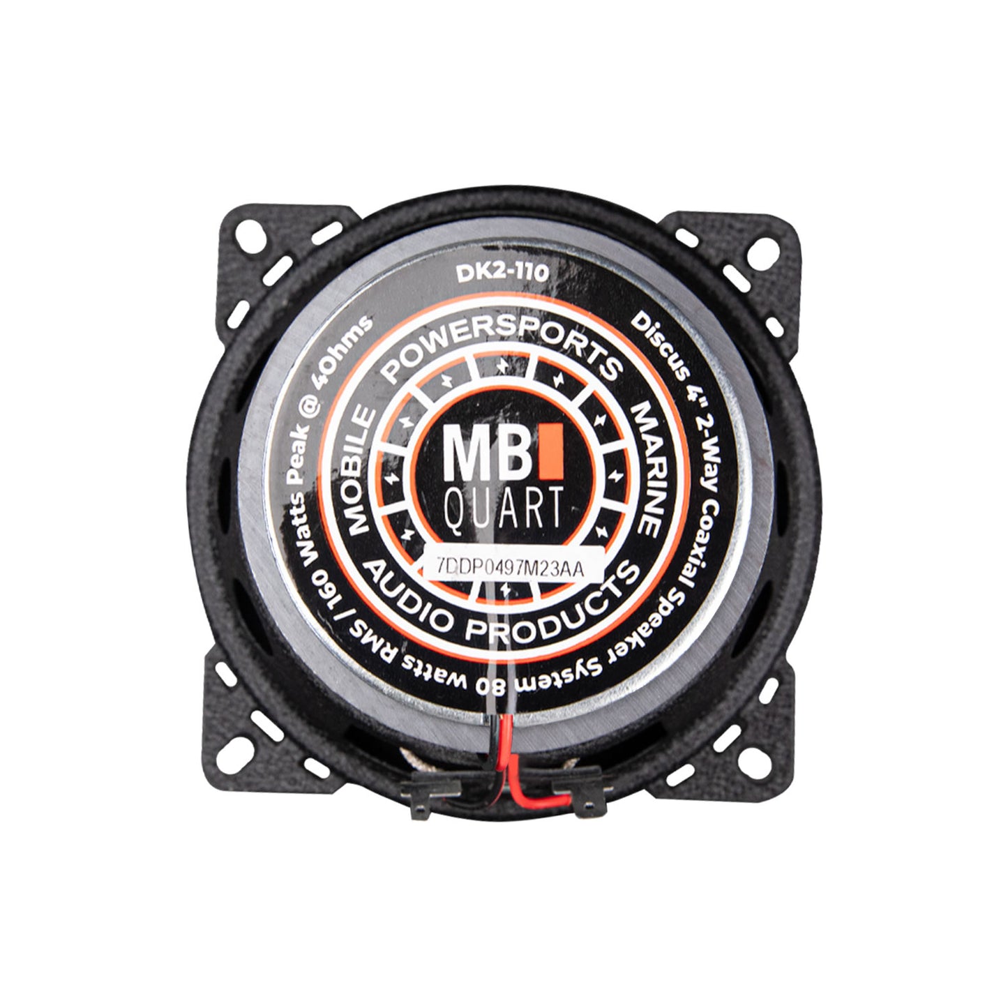 MB Quart DK2-110 - 4 Discus 2-way coaxial speakers