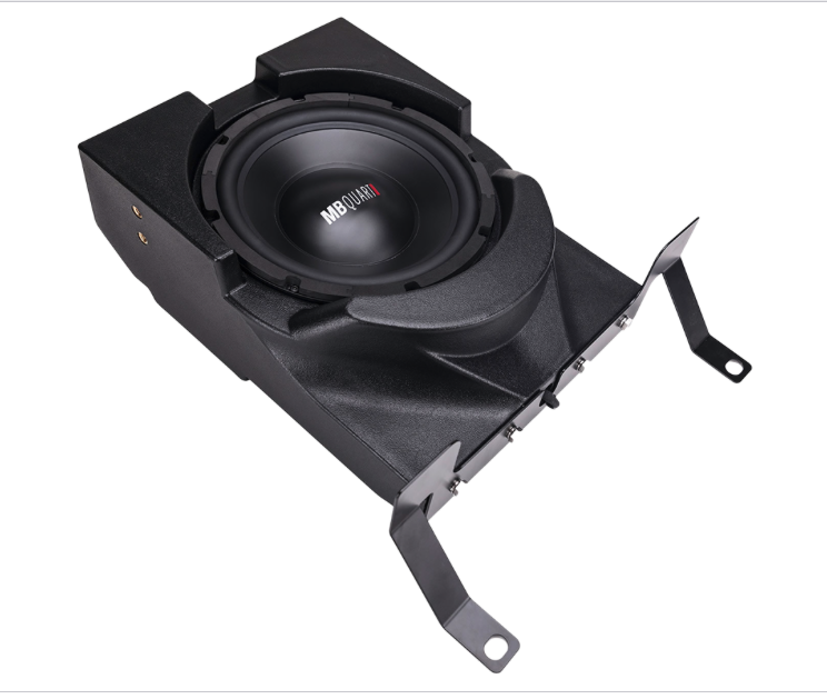 MB Quart Custom-Fit Subwoofer Enclosure For 17-Up Can-Am Maverick X3: MBQX-SUB-2