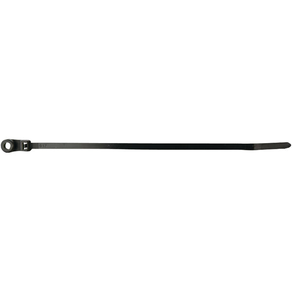 Install Bay Bmct7 Cable Ties With Mounting-hole Screw-down Head, 50-lb. Tensile Strength, 100 Count (7 In.)