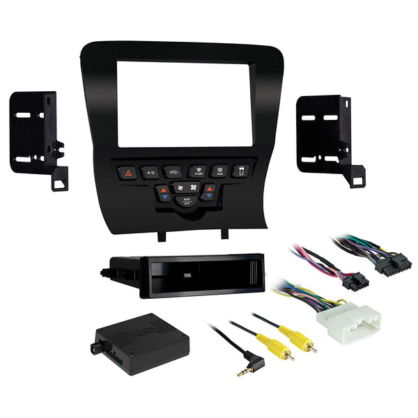 Metra 99-6514B Multi-DIN Dash Installation and Wiring Kit for 2011-2014 Dodge Chargers