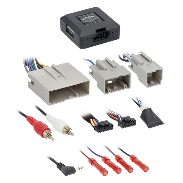 Metra Met-FD4 Data Interface with SWC for Select 2005-2014 Ford, Lincoln, Mazda, and Mercury Vehicles