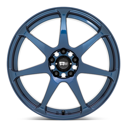 Motegi MR154 Battle 17x8 5x110 +30 Midnight Blue Wheel