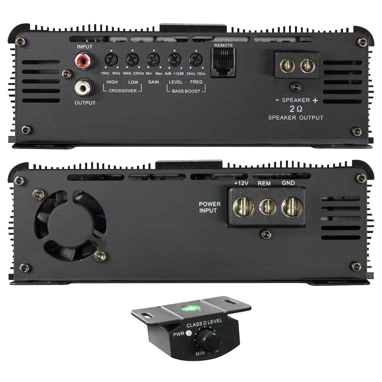 Marts Full Range Monoblock Amplifier Model MXD15002OHM - 1500W RMS Power Output - View 3