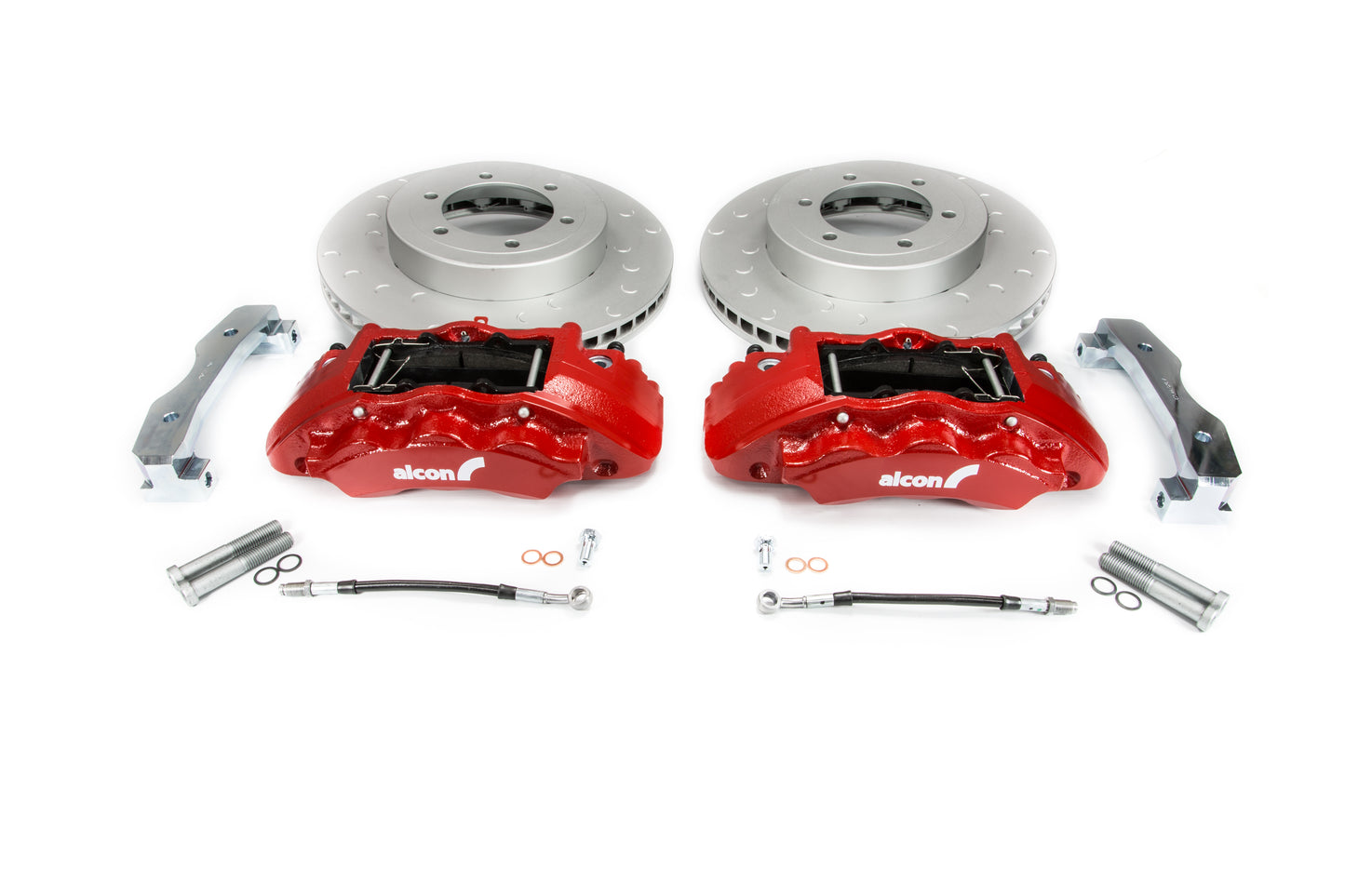 Alcon - BKF1551G58 - Disc Brake Kit - BKF1551G58 BRAKE KIT GEN 3 TACOMA FR - P/N: BKF1551G58