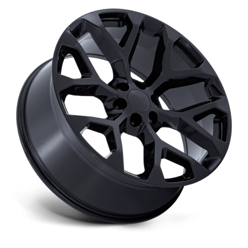 Performance Replicas PR177 Gloss Black 20-Inch Wheel, 20x9, 6x5.5 Bolt Pattern, +24 Offset