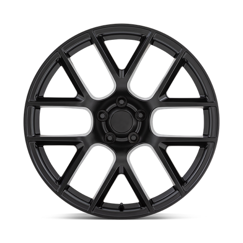 Performance Replicas PR163 20-Inch Satin Black Wheel, 5x115 Bolt Pattern, 20mm Offset