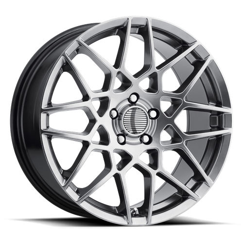 Performance Replicas 178H 19x10 5x4.5 Dark Silver Wheel +48