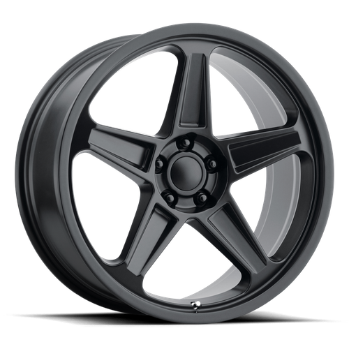 Performance Replicas PR186 Matte Black 20-Inch Wheel, 20x9, 5x115 Bolt Pattern, 20mm Offset