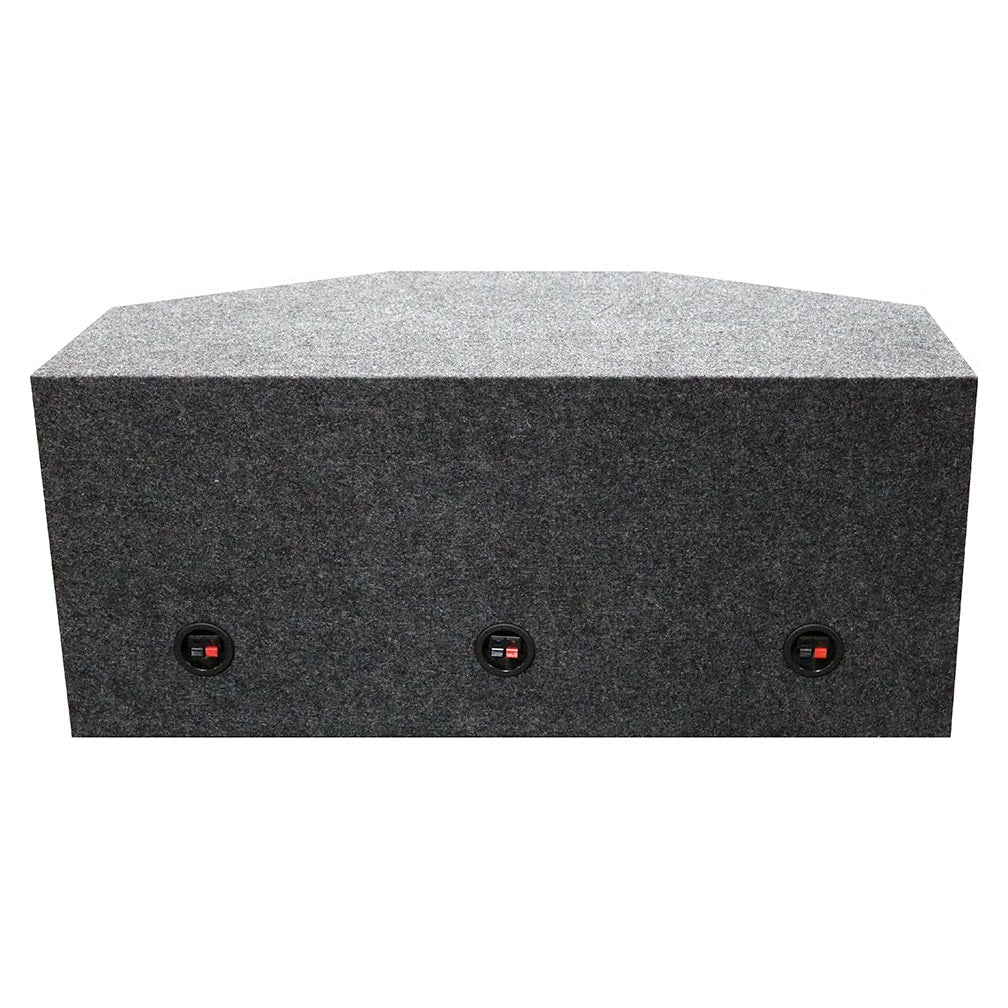 Qpower QBASS123 QPower Triple 12-Inch Sealed Empty Woofer Enclosure - View 3