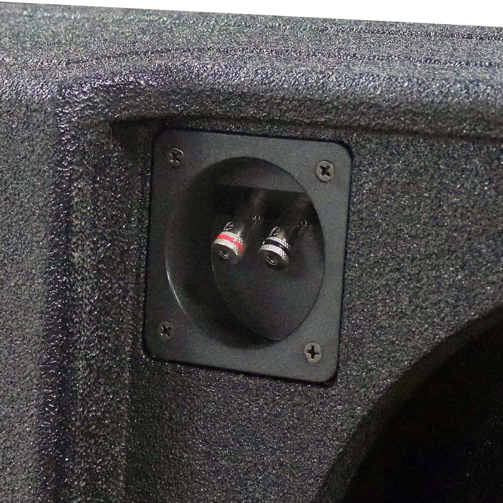 QPower QBOMB Ford F-Series Super Crew Dual 12-Inch Vented Woofer Box - View 4