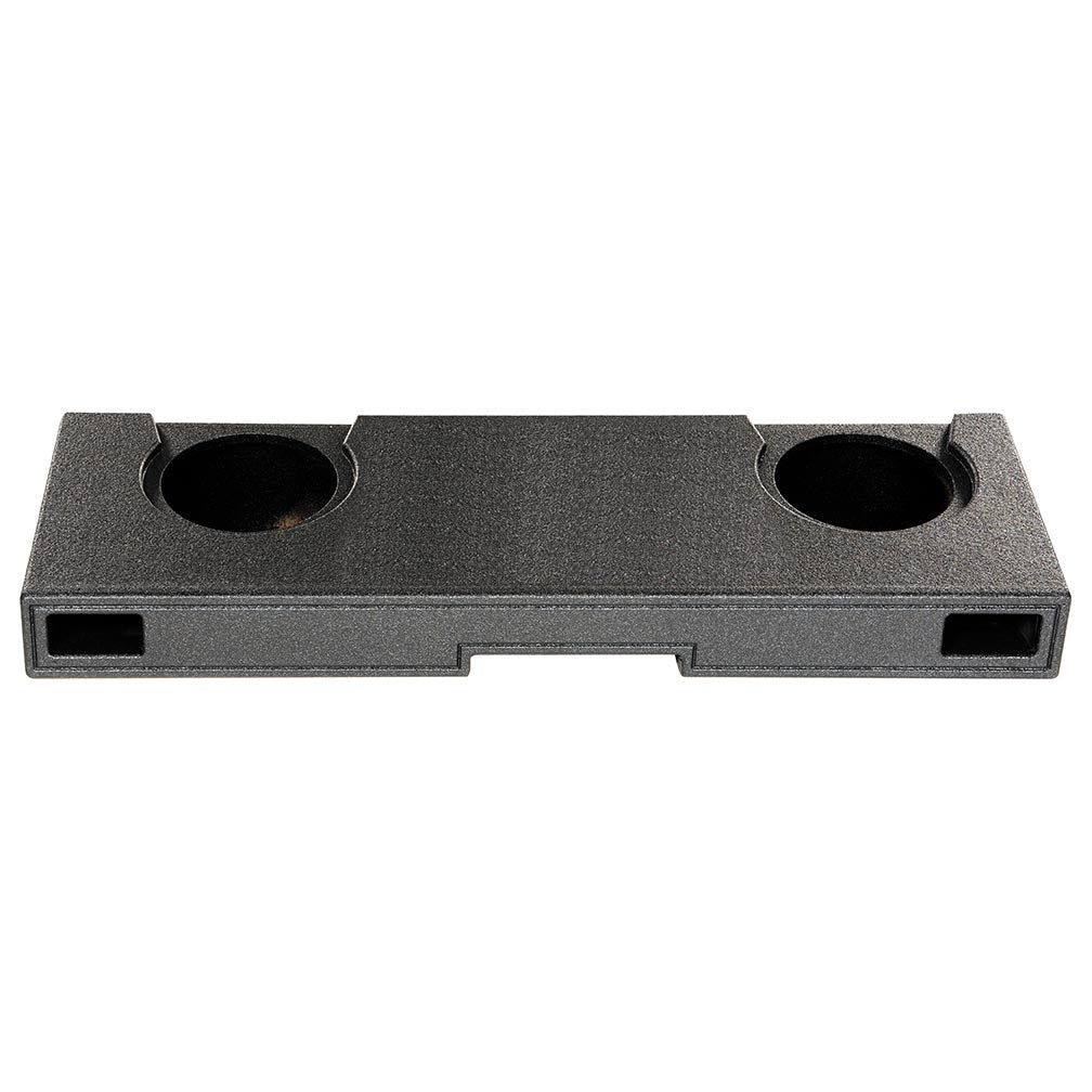 QPower QBOMB Dual 10-Inch Vented Empty Woofer Box for Chevy/GMC Crew Cab '07-'13 - View 4