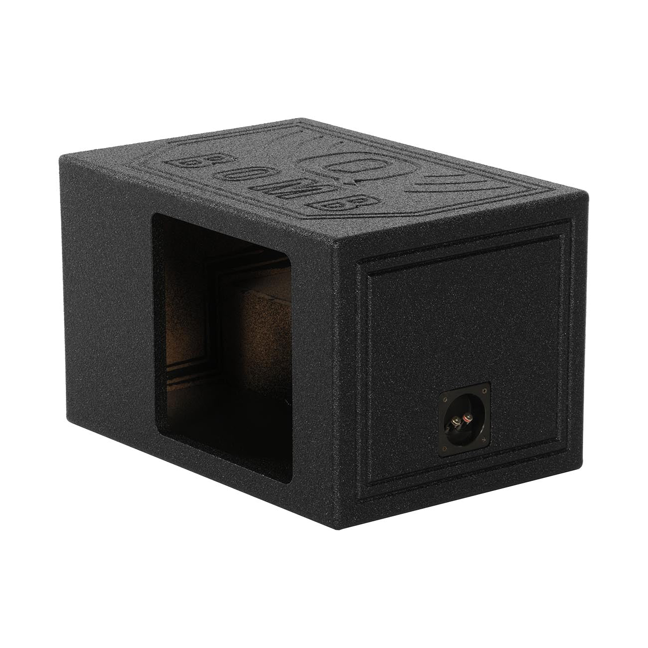Qpower Single 12-Inch Bomb Box Square Ported Enclosure with Square Woofer Openin - View 5