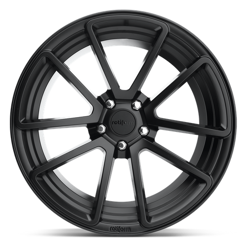 Rotiform R122 SPF 18x8.5 Matte Black Wheel, 5x112 Bolt Pattern, 35mm Offset
