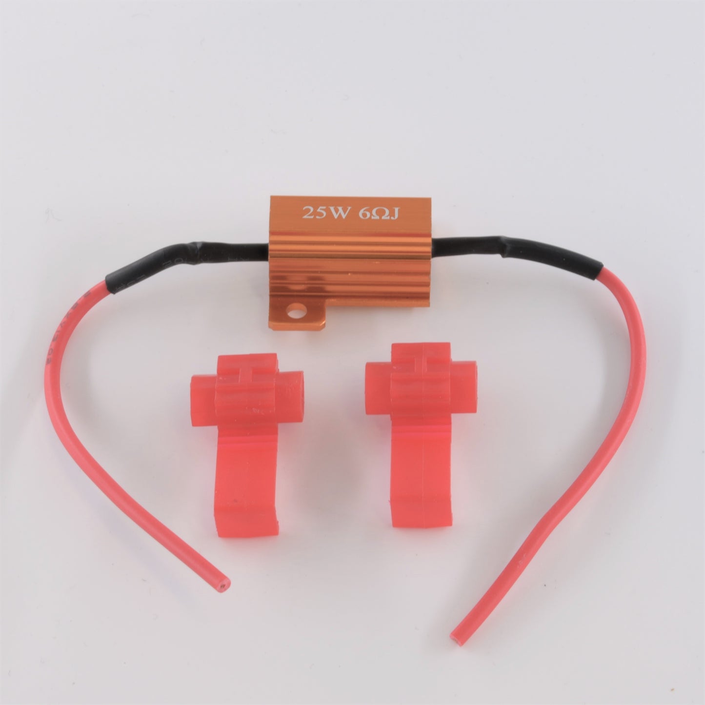 Lucas Lighting - Pair of 6 ohm 25 watt rated quality resistors - RESISTORS-25W