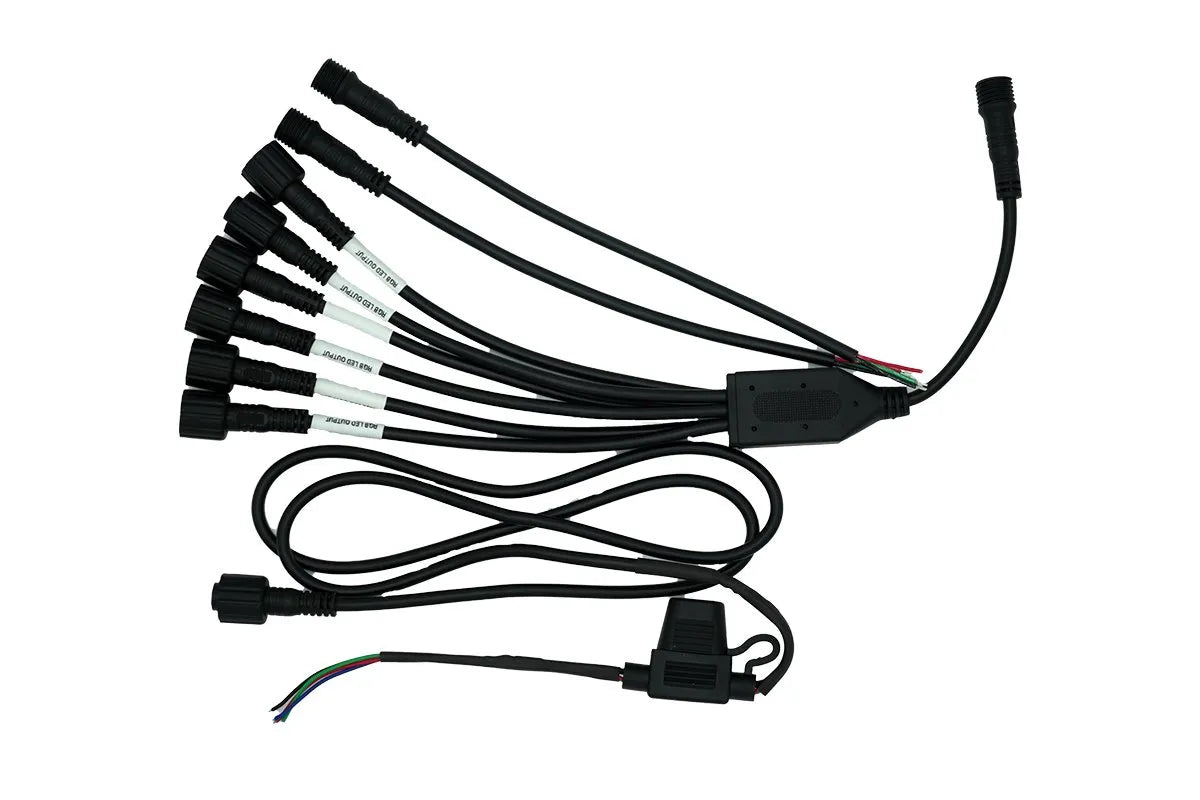 Memphis RGB16KIT RGB LED lighting harness - View 1