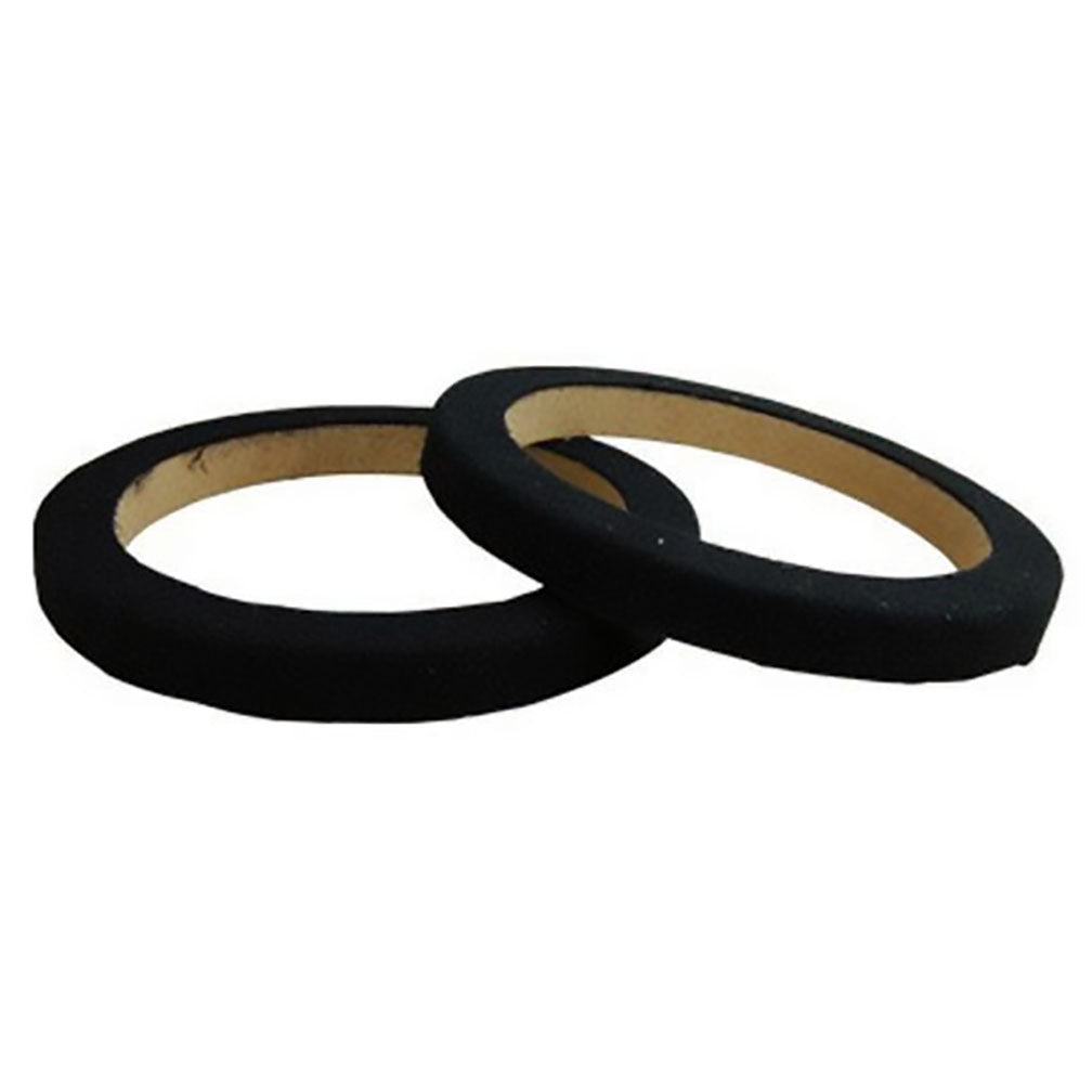 Nippon MDF Speaker Ring with Black Carpet – 6-1/2 Inch Diameter, 5/8 Inch Extension (Pair)