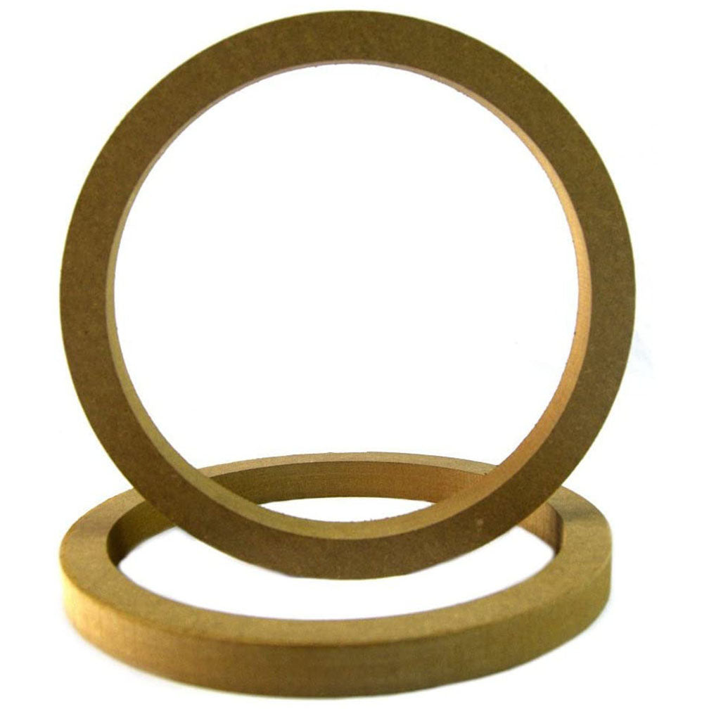 Nippon MDF Speaker Ring Pair - 8-Inch with 3/4-Inch Extension, Model RING8R