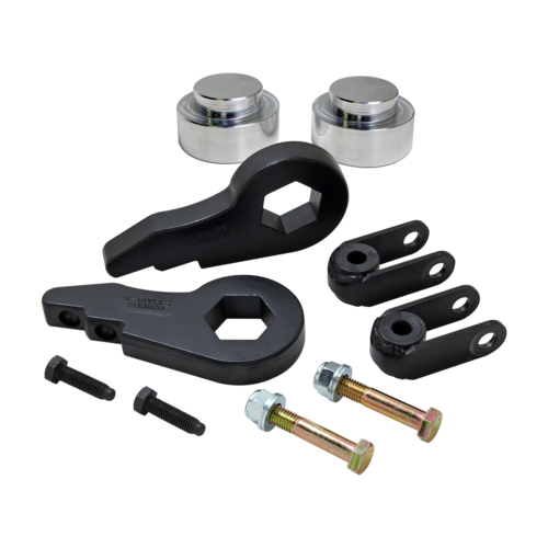 ReadyLift Suspension 69-3005 2.5-Inch Front Keyway Leveling Kit with Shocks