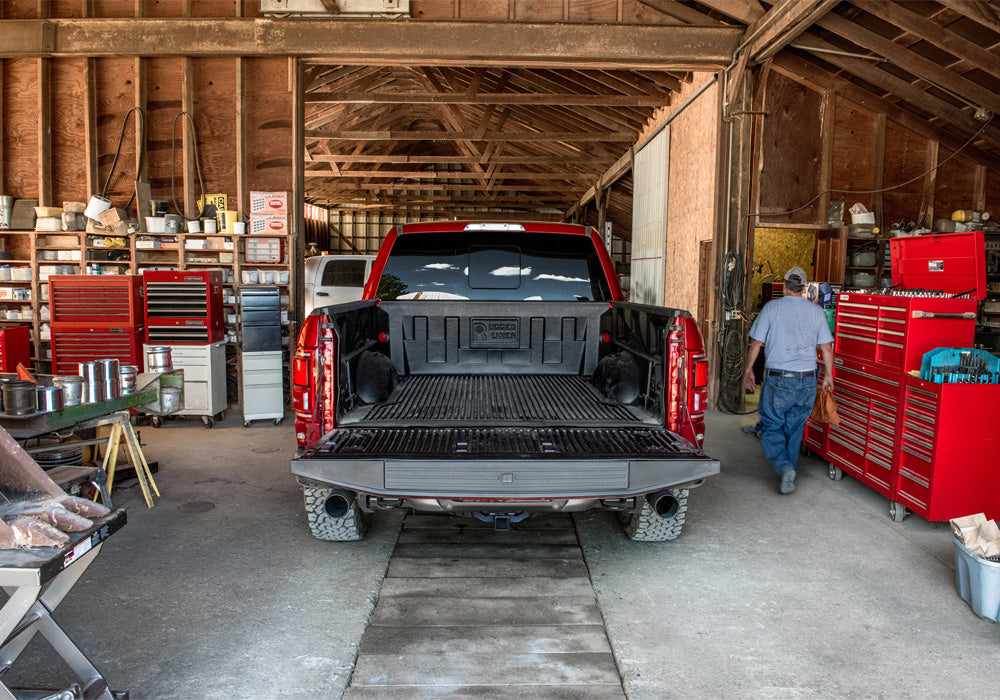 Rugged Liner - F55U21 - Truck Bed Liner - F55U21 Under Rail Bedliner 21-24 F-150 5'7" (Includes Lightning) w/ Pro Power Onboard - P/N: F55U21