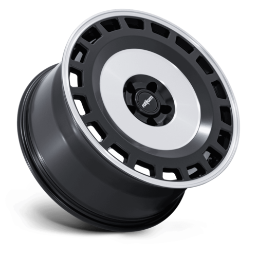 Rotiform RC213 ZBF Matte Black Machined Face Wheel