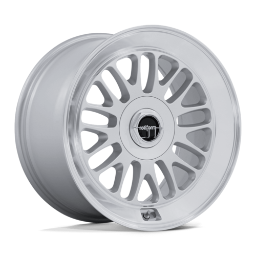 Rotiform RC214 SCP Gloss Silver Diamond-Cut Lip Wheel