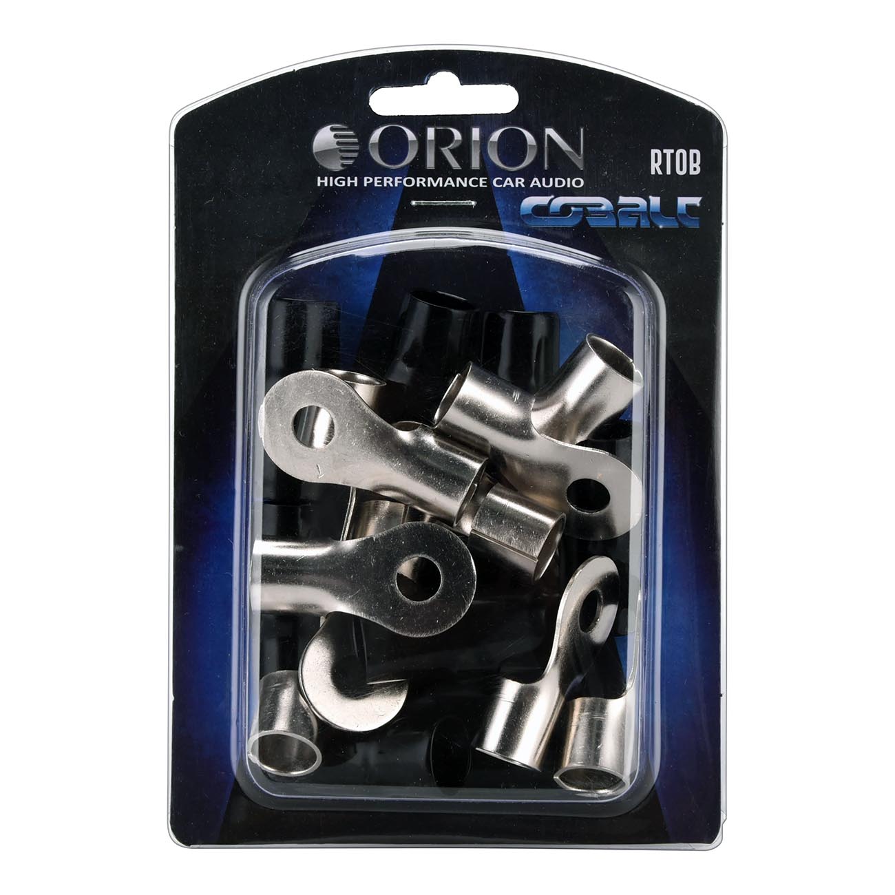 Orion Ring Terminal for 1/0 Gauge Wire, 5/16 Inch Hole, Nickel Finish - Black Ja - View 2