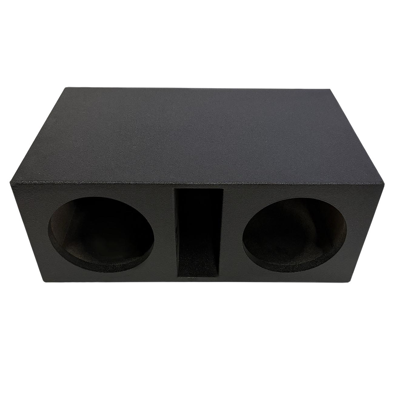 Atrend Dual 10-Inch Slot-Port Vented High SPL Heavy Duty Woofer Enclosure with Bedliner Finish
