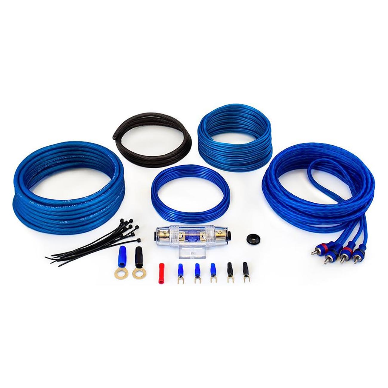 Stinger SSK8 8 Gauge Amplifier Wiring Kit for 600 Watts Car Audio Systems