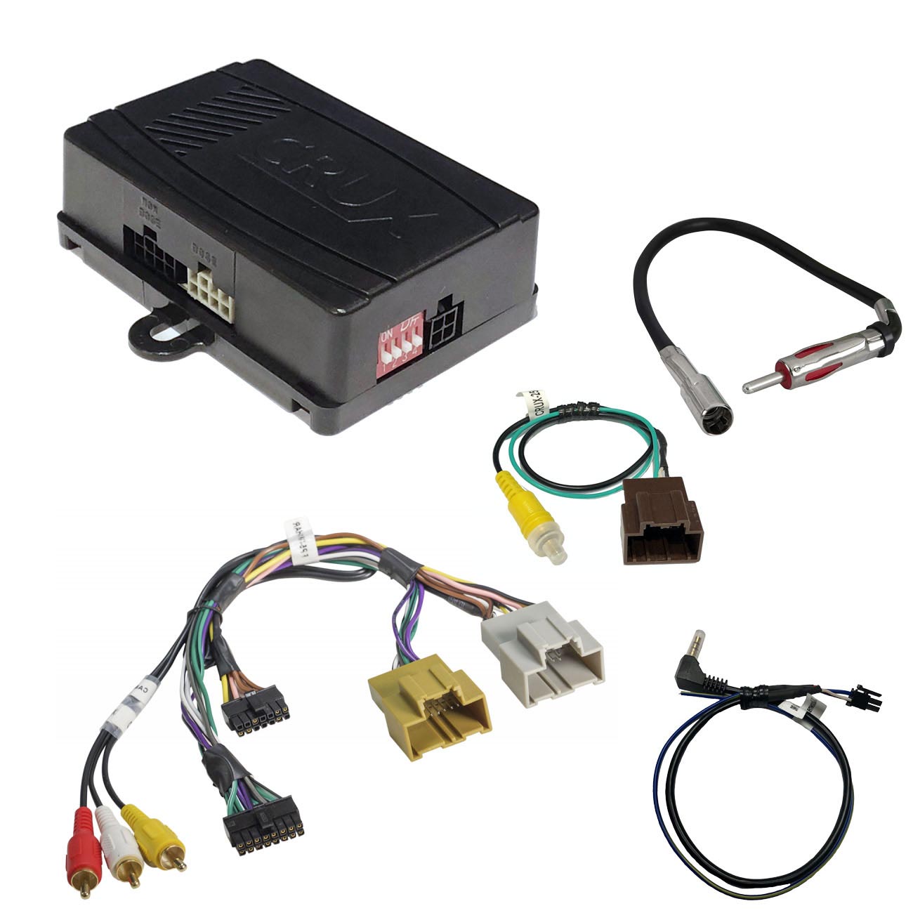 CRUX SWRG-M47 Radio Replacement Interface with Steering Wheel Control for 2016-2018 Chevrolet Silverado and GMC Sierra 7-Inch Infotainment Systems
