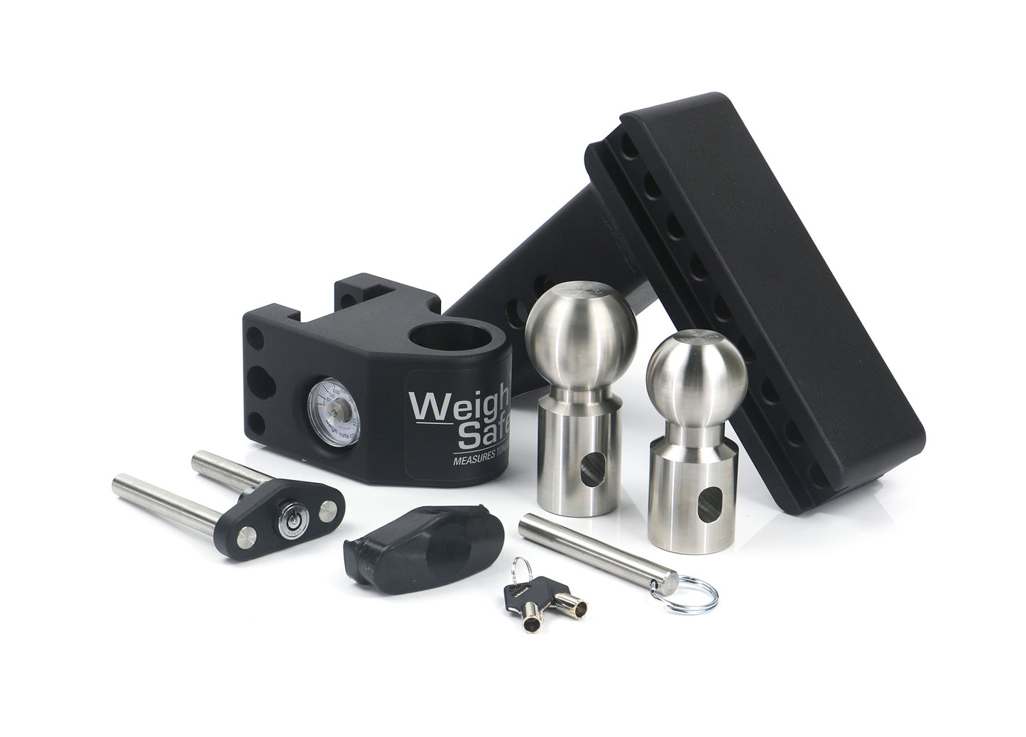 Weigh Safe - SWS6-2.5 - Trailer Hitch - Steel 6" Drop Hitch with 2.5" Shank (8K/22K GTWR) - P/N: SWS6-2.5