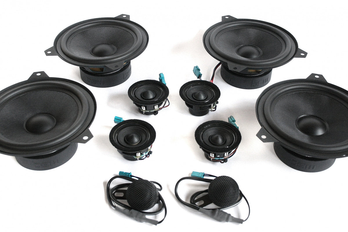 Bavsound Stage One Speaker Upgrade for E46 Sedan/Wagon with Standard Hi-Fi